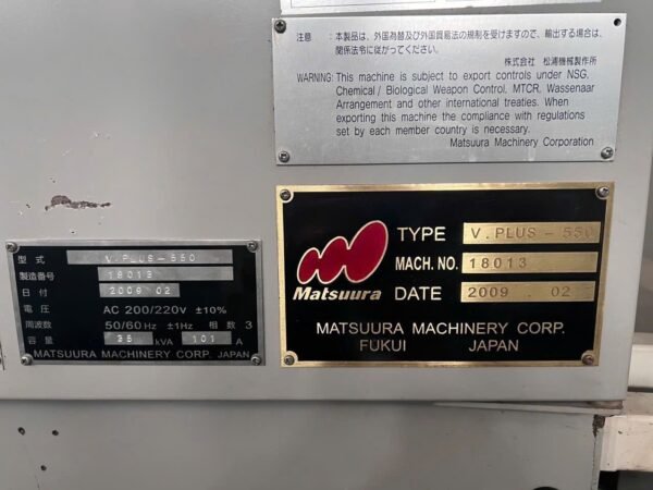 may-phay-MATSUURA-V.PLUS-550-2009
